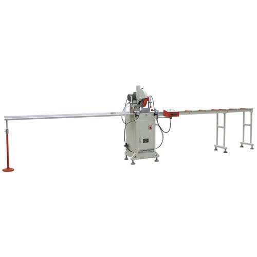 Troncatrice angolare - LJD-01 - JINAN YUEFENG MACHINERY CO., LTD. - circolare / per PVC / per profilati
