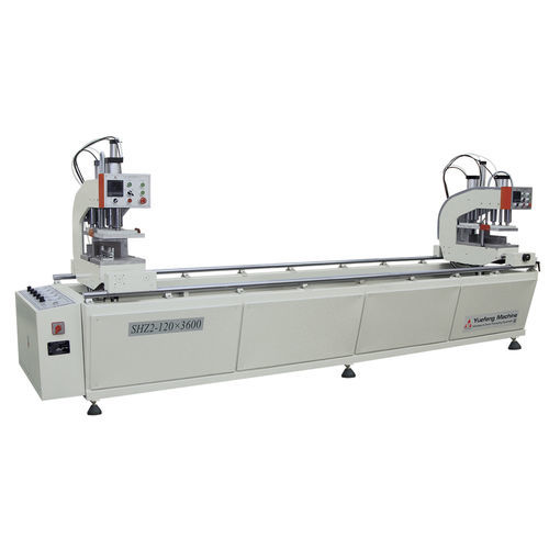 Macchina saldatrice a doppia testa - SHZ2-120×3600 - JINAN YUEFENG MACHINERY CO., LTD. - ad arco / controllata da PLC / indipendente