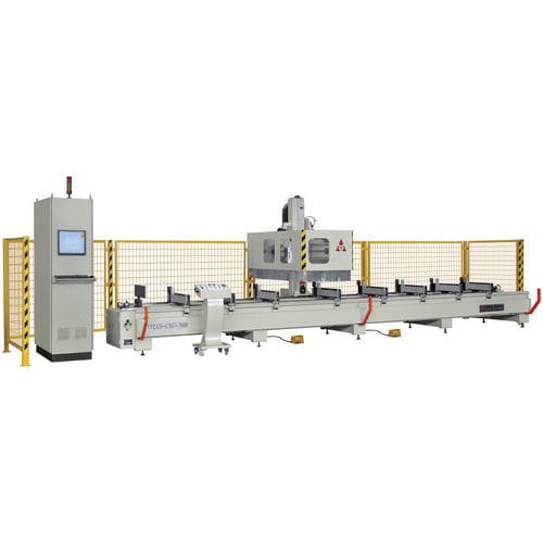 Centro di lavoro CNC 4 assi - YFLGS-CNC-7000 - JINAN YUEFENG MACHINERY CO., LTD. - verticale / per alluminio / di fresatura
