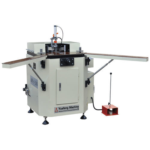 Cianfrinatrice per profilati in alluminio - LMB-A-140 - JINAN YUEFENG MACHINERY CO., LTD. - automatica / idraulica
