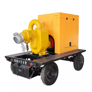 Pompa a rotore - Shanghai Kaiyuan Pump Industrial Co., Ltd. - ad acqua / con motore diesel / autoadescante