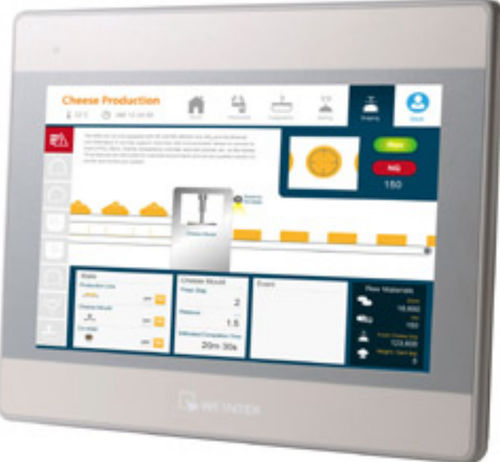 HMI con touch screen resistivo - MT8101IE - Omniflex - ad incastro / 800 x 480 / RISC