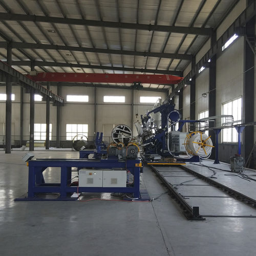 Macchina per la produzione di tubi a spirale - PSW-4000 - Eagle Machinery Co., Ltd. - per tubi scanalati / di tubi in HDPE