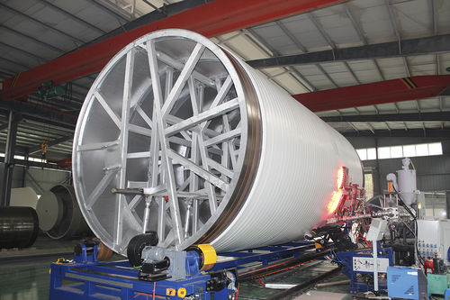 Macchina di produzione di serbatoi a spirale - PST-4500  - Eagle Machinery Co., Ltd. - di tubi in HDPE / automatica