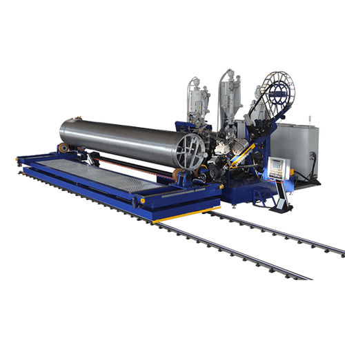 Linea di produzione per tubi di drenaggio - PSW-3000 - Eagle Machinery Co., Ltd. - automatica / ad alta velocità / in continuo