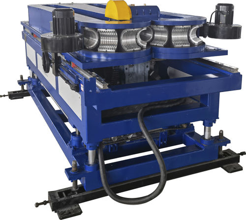Corrugatore per tubi scanalati a parete singola - EC series - Eagle Machinery Co., Ltd. - per linea di estrusione