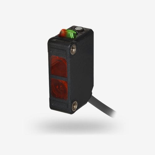 Sensore fotoelettrico a barriera - BJR-F series - Autonics - retroriflettente / sensore a riflessione diretta / rettangolare