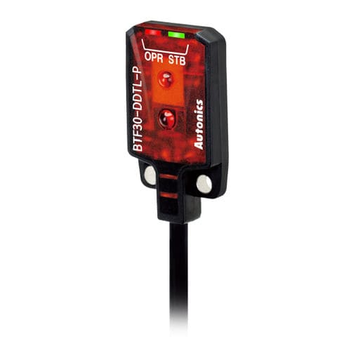Sensore fotoelettrico con soppressione di sfondo - BTF series - Autonics - a riflessione diretta / a barriera / rettangolare
