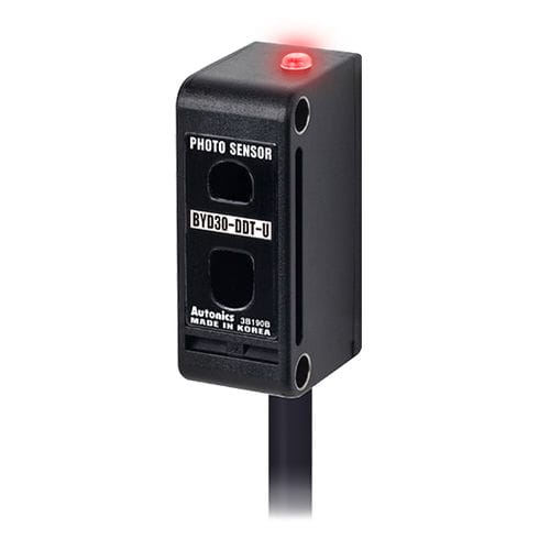 Sensore fotoelettrico a riflessione diretta - BYD  - Autonics - a barriera / rettangolare / infrarosso