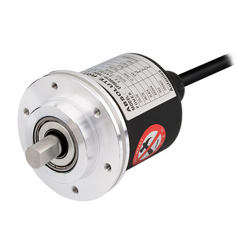 Encoder rotativo assoluto - EP58SC series - Autonics - ad albero pieno / monogiro / con flangia