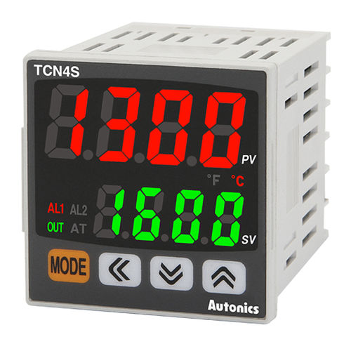 Controllore di temperatura con doppio display a LED - TCN series - Autonics - PID / compatto / economico