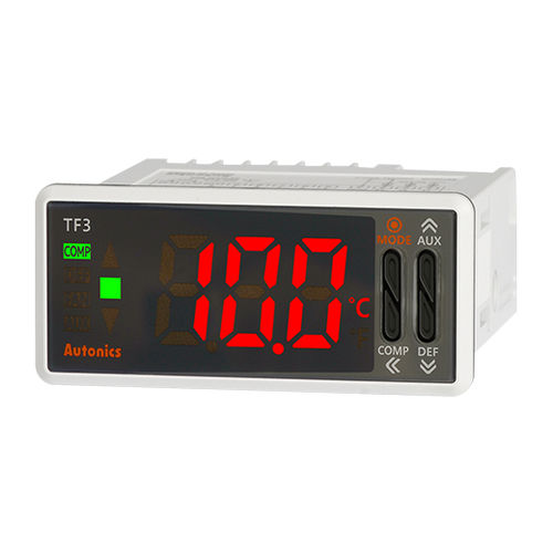 Controllore di temperatura per sistemi frigoriferi - TF3 series - Autonics - con display LED / IP65 / montato su pannello