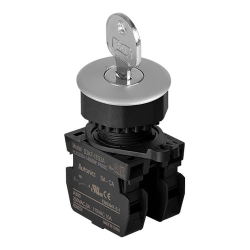 Interruttore a chiave - S3KF series - Autonics - di selezione / multipolare / IP65
