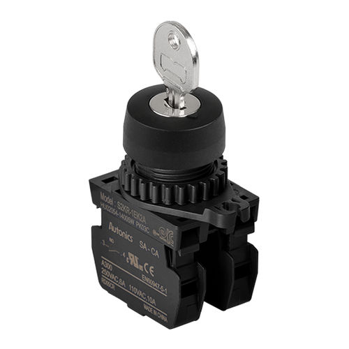 Interruttore a chiave - S2KR series - Autonics - di selezione / multipolare / IP65