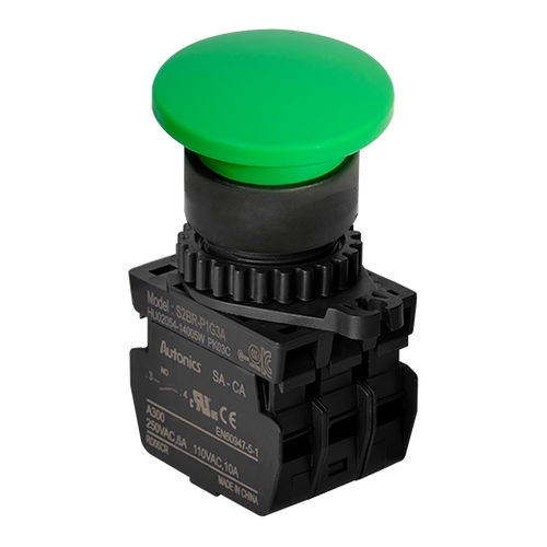 Pulsante a fungo - S2BR series - Autonics