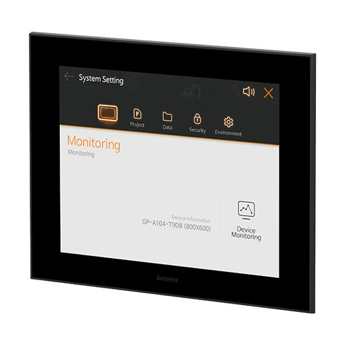 Display informativo grafico - GP-A104 Series - Autonics - LCD / con touch screen resistivo / a colori