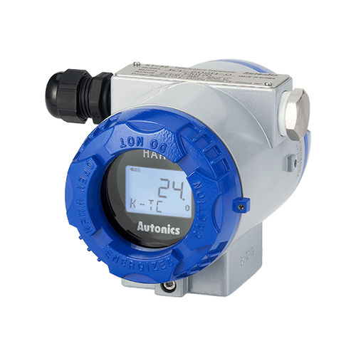 Trasmettitore di temperatura su testa di sonda - KT-502H Series - Autonics - con termocoppia / RTD / HART