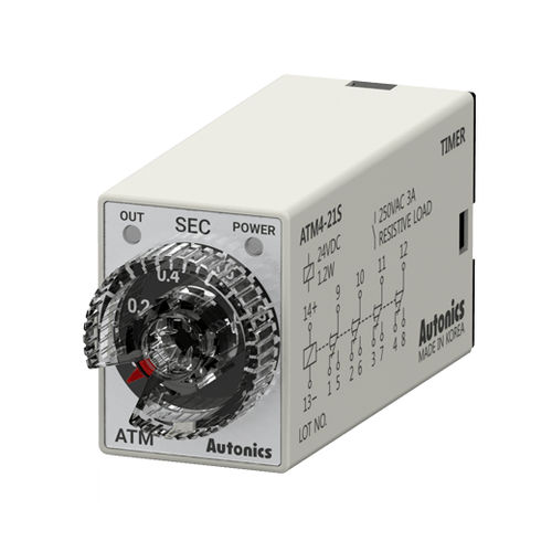 Temporizzatore analogico - ATM series - Autonics - a innesto / di comando / a pipa