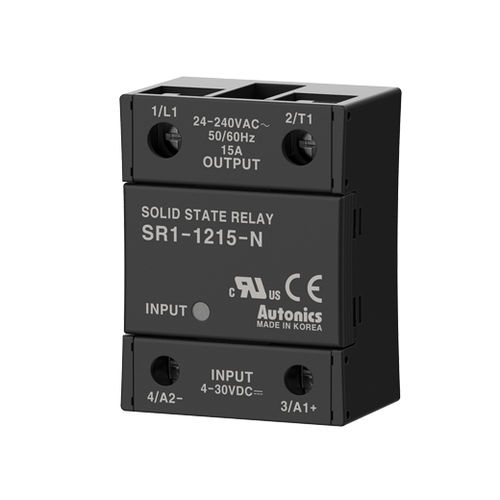 Relè statico DC - SR1 series - Autonics - compatto / monofase / con dissipatore termico