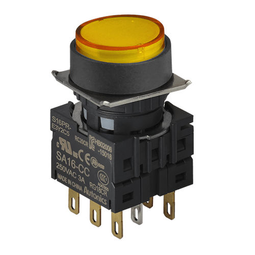 Pulsante meccanico - S16PR series - Autonics - rettangolare / rotondo / compatto