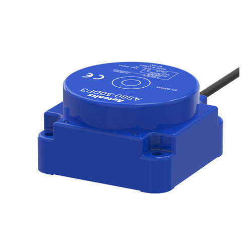 Sensore di prossimità induttivo - AS series - Autonics - quadrato / IP67 / con sorgente di luce LED