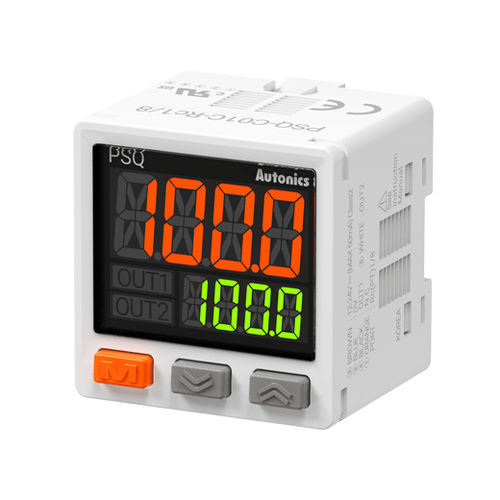 Sensore di pressione relativa - PSQ series - Autonics - a membrana / analogico / digitale