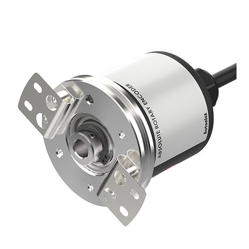 Encoder rotativo assoluto - EP58HB series - Autonics - con albero cavo non traversante / monogiro / con flangia