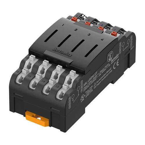 Morsetto componibile per relè - ABL series - Autonics - su guida DIN / push-in / senza viti