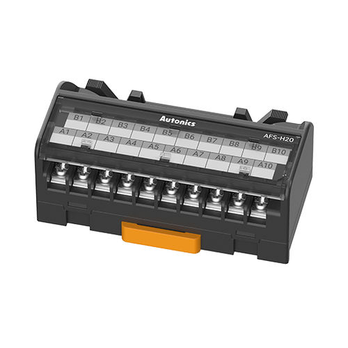 Morsetto componibile su guida DIN - AFS series - Autonics - con clip / per modulo I/O / standard