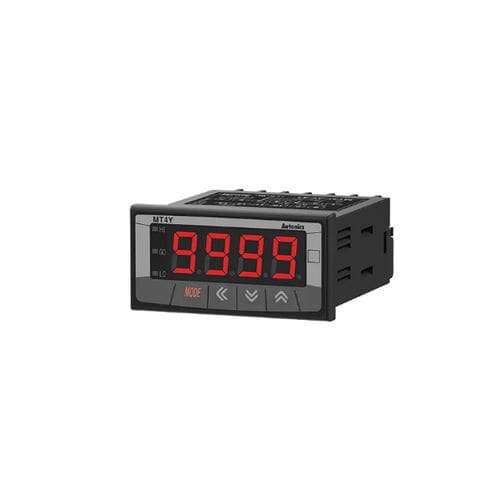 Multimetro digitale - MT4Y/MT4W series - Autonics - montato su pannello / 5 A / di frequenza