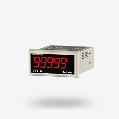 Display LED - D5Y/D5W series - Autonics - alfanumerico / a 5 cifre / a 7 segmenti