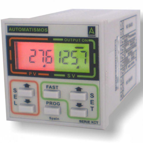 Regolatore di temperatura digitale - XCT81R - Automatismos Control y Programación, S.L. - PID / configurabile