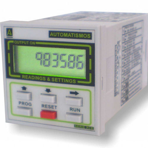 Contatore digitale - XCE502 - Automatismos Control y Programación, S.L. - elettronico / con preselettore / preregolato