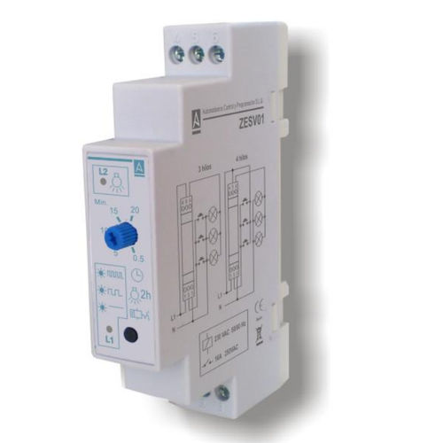 Temporizzatore elettronico - ZESV01 - Automatismos Control y Programación, S.L. - multifunzione / di protezione / da incasso