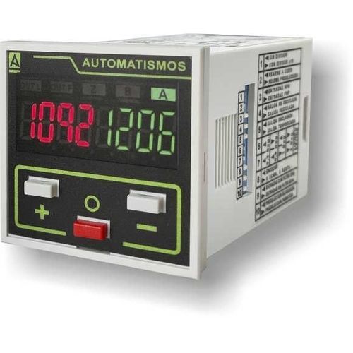 Contatore digitale - XCE602 - Automatismos Control y Programación, S.L. - elettronico / con preselettore / preregolato