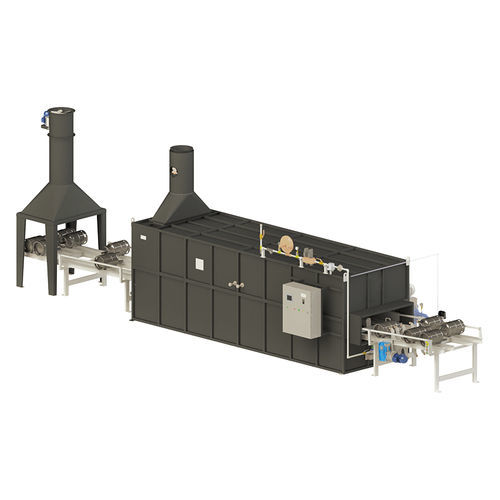 Forno a nastro trasportatore - Wuxi Kelai NC Machine Tool CO.,Ltd - passante / per trattamento termico / di pulizia