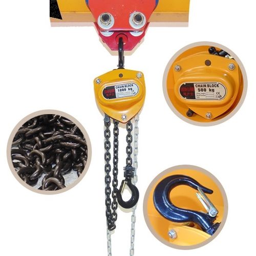 Paranco a catena manuale - Super Lux - Foshan Tongyida Lifting Equipment Manufacturing Co., Ltd. - doppio