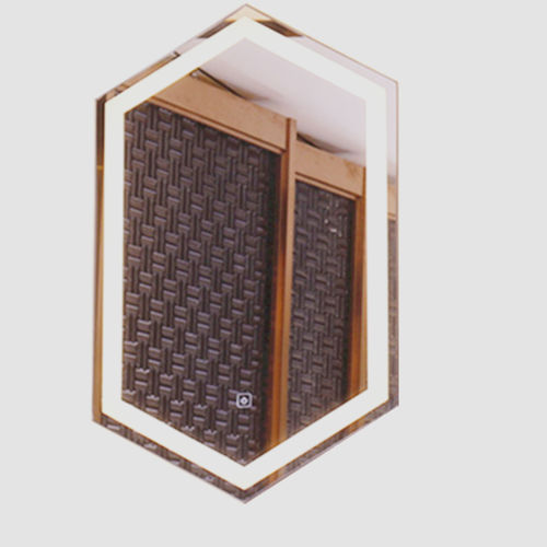 Specchio vetro - MR-TP001 - Guangzhou Topo Glass Company - in alluminio / con telaio