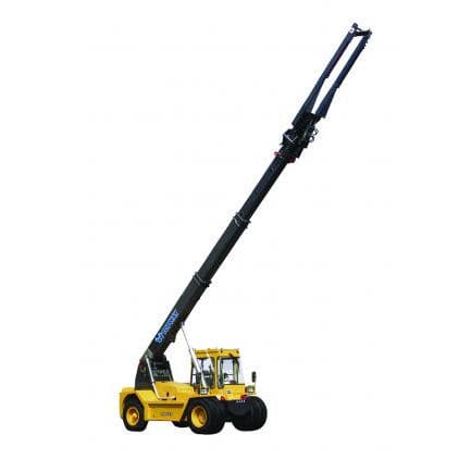 Gru semovente - TNT110-2C  - Xiamen Topway Machinery Company - con braccio / telescopica / per facciate di edifici