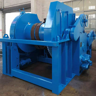Argano idraulico - TaiXing Expansion Marine Equipment Company - a doppio tamburo / con regolazione della velocità