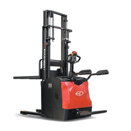 Accatastatore elettrico - ES16-RS series - EP Equipment - con conducente in piedi / 24 V / per magazzino