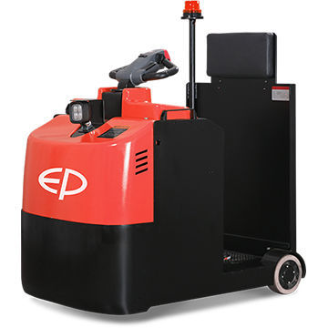 Trattore per rimorchio - QDD series  - EP Equipment - elettrico / a 3 ruote / con conducente in piedi