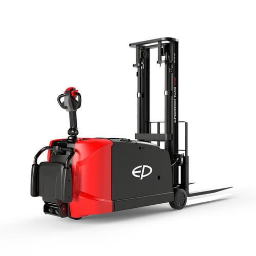 Accatastatore elettrico - RSC series - EP Equipment - con piattaforma per conducente / 24 V / per movimentazione