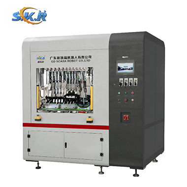 Macchina saldatrice ad ultrasuoni - NK-YBT002 - GD SCARA ROBOT CO., LTD. - a piastra riscaldante / controllata da PLC / pneumatica