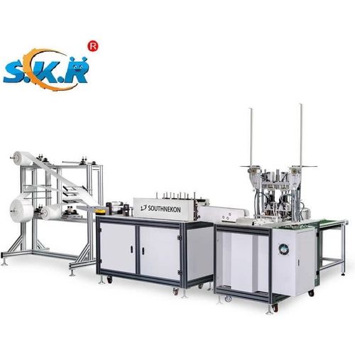 Cucitrice saldatrice per non tessuti - NK-UMM06 - GD SCARA ROBOT CO., LTD. - per mascherine chirurgiche / fissa / automatica