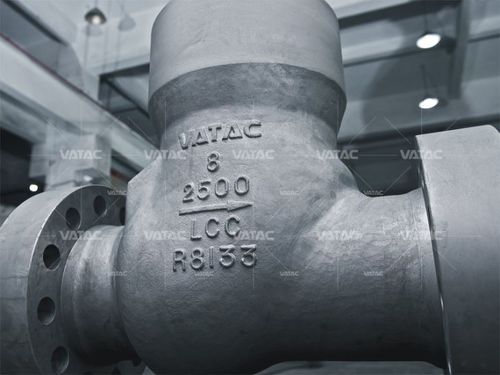 Valvola di ritegno per scarico - H44 - Vatac Valves (Wenzhou) Corporation - in acciaio / standard
