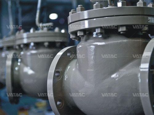Valvola di ritegno a battente - Vatac Valves (Wenzhou) Corporation - a disco / a pistone / in acciaio