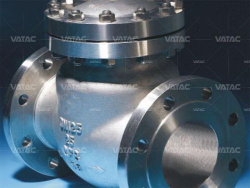 Valvola di ritegno a battente - Vatac Valves (Wenzhou) Corporation - a disco / a pistone / in acciaio inossidabile