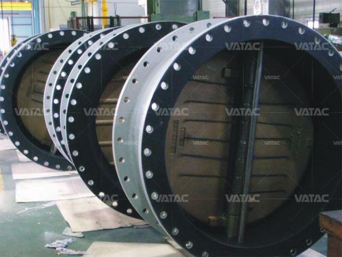 Valvola di ritegno a doppio battente - Vatac Valves (Wenzhou) Corporation - con flangia / wafer / a saldare