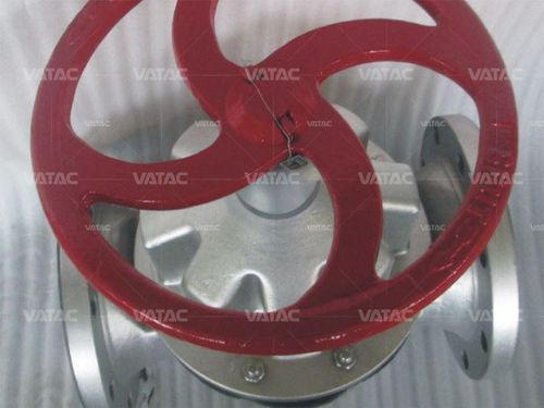 Valvola a membrana - Vatac Valves (Wenzhou) Corporation - con volante / elettrica / pneumatica